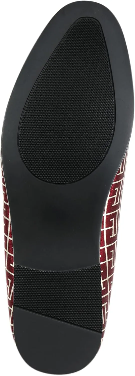 Amali Luxury Loafers for Men - Elegant Slip-On Men??s Dress Shoes - Fashion Smoking Slippers