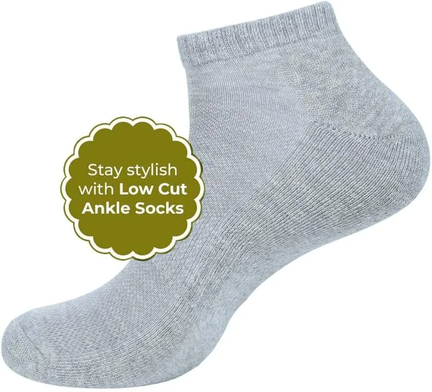 Ankle Socks for women|Sneaker Socks Low Cut Breathable Sock|Running Socks Gym Activewear Everyday Sock|Pack of 3