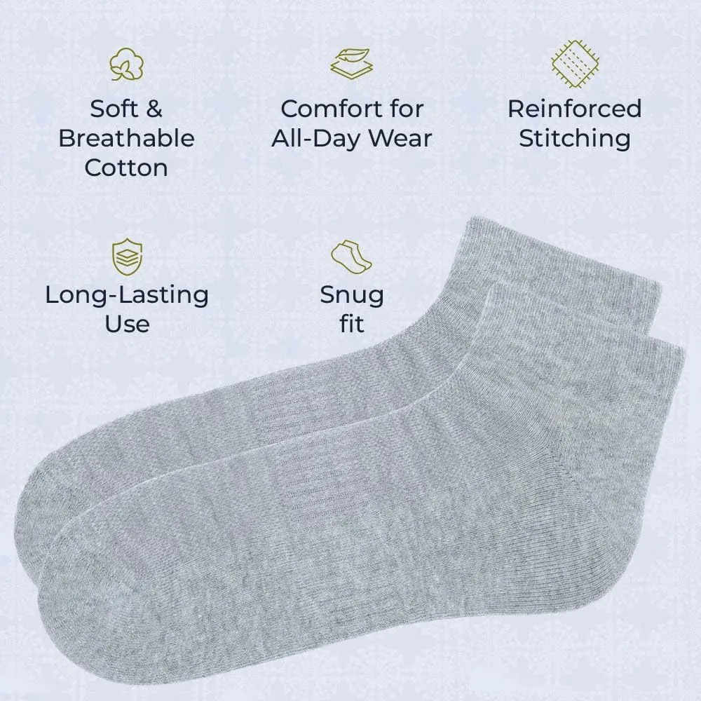 Ankle Socks for women|Sneaker Socks Low Cut Breathable Sock|Running Socks Gym Activewear Everyday Sock|Pack of 3