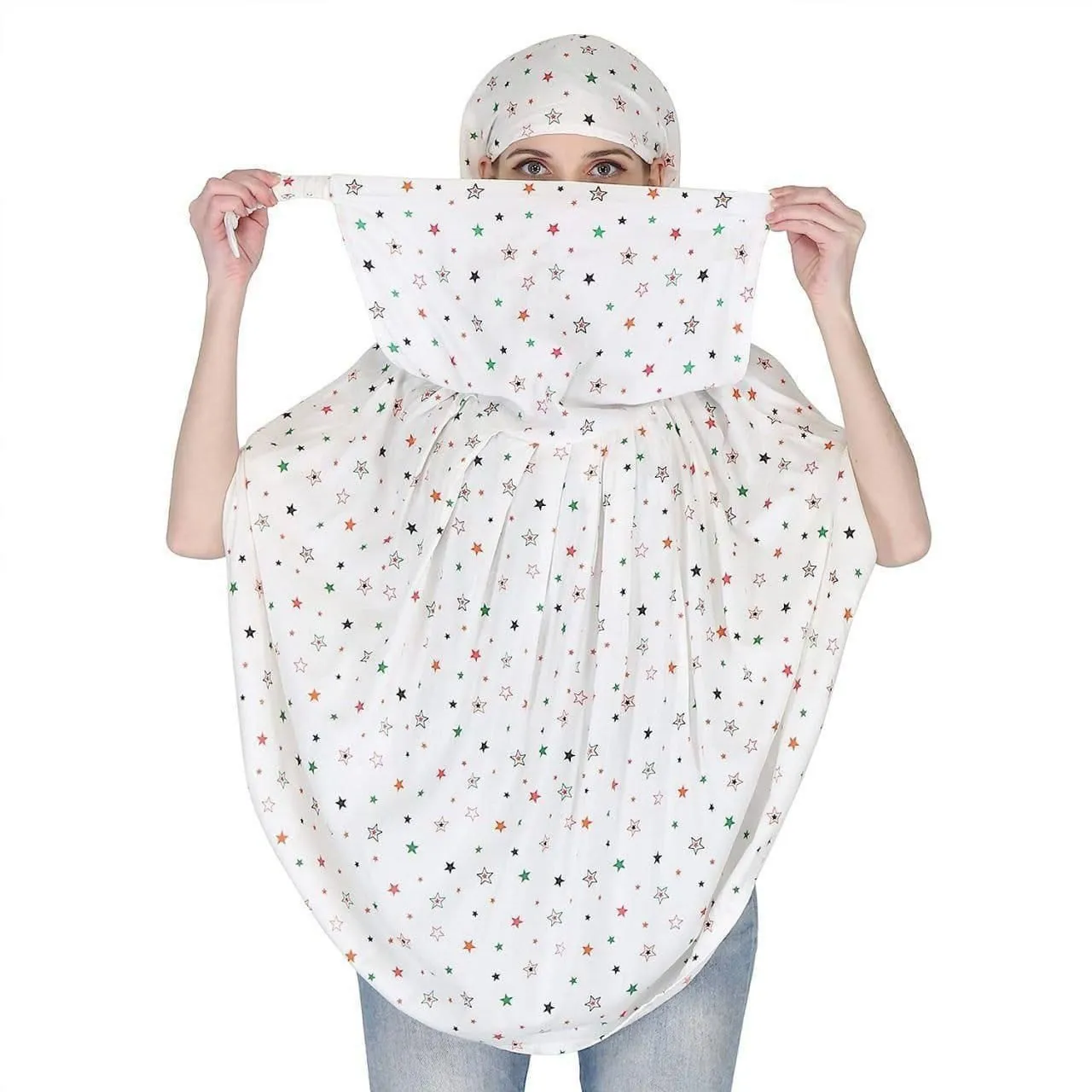 Anti Pollution Full Face Long Scarf