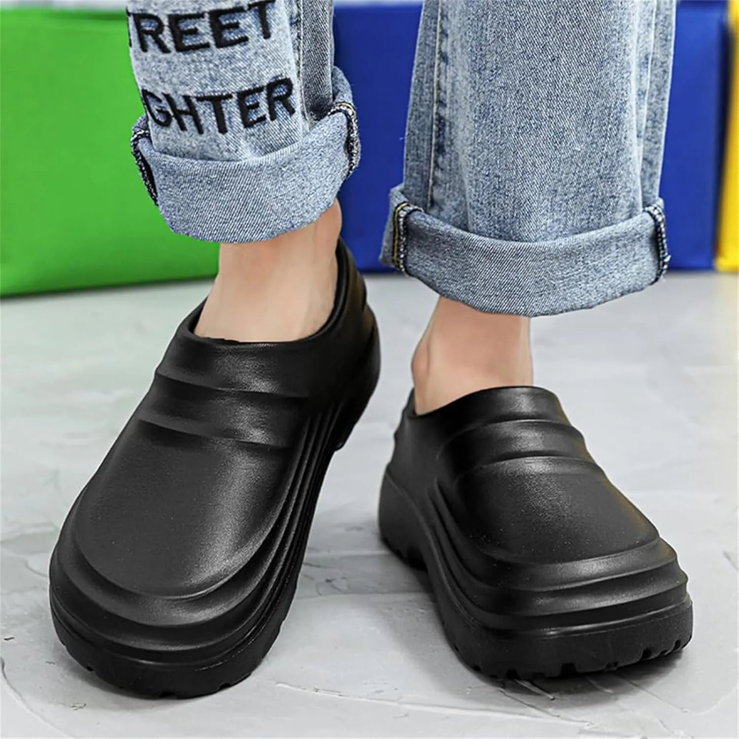 Armadillo Chef Shoes for Women Men Slip-Resistant Work Shoes Wide Waterproof Nursing Shoe Comfortable Non Slip Nurse Work Shoe, Ideal for Healthcare Kitchen Food Service
