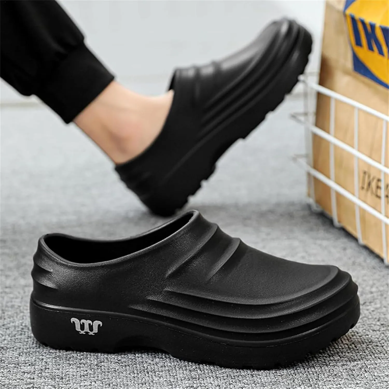 Armadillo Chef Shoes for Women Men Slip-Resistant Work Shoes Wide Waterproof Nursing Shoe Comfortable Non Slip Nurse Work Shoe, Ideal for Healthcare Kitchen Food Service