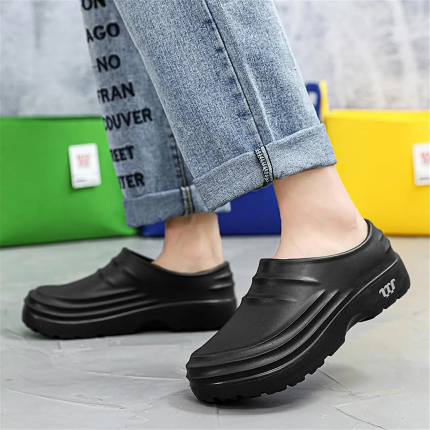 Armadillo Chef Shoes for Women Men Slip-Resistant Work Shoes Wide Waterproof Nursing Shoe Comfortable Non Slip Nurse Work Shoe, Ideal for Healthcare Kitchen Food Service