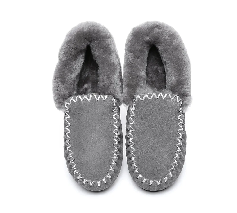 Australian Shepherd® Kids Ankle Slippers popo Moccasins