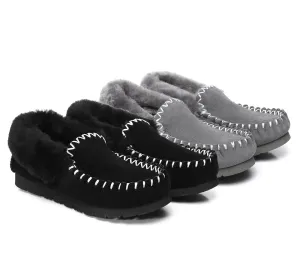 Australian Shepherd® Kids Ankle Slippers popo Moccasins