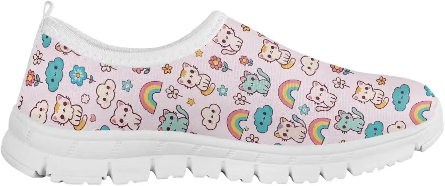 Boys Girls Shoes Kids Casual Flat Walking Shoes Comfortable Slip On Walking Athletic Sneakers for Boys Girls