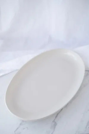 Casafina Pacifica Vanilla Oval Platter