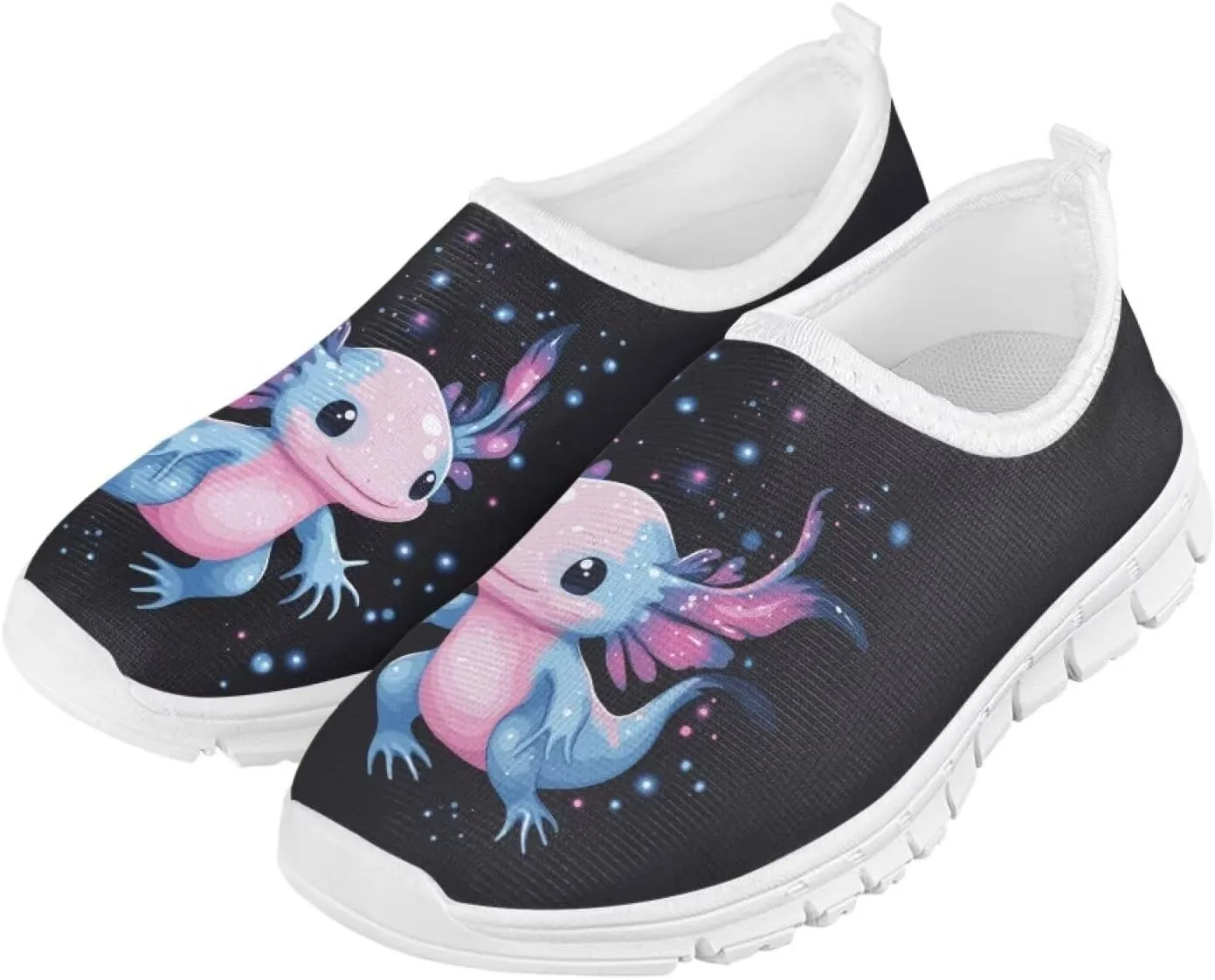 Casual Breathable Mesh Shoes Boys Girls Slip On Sneakers