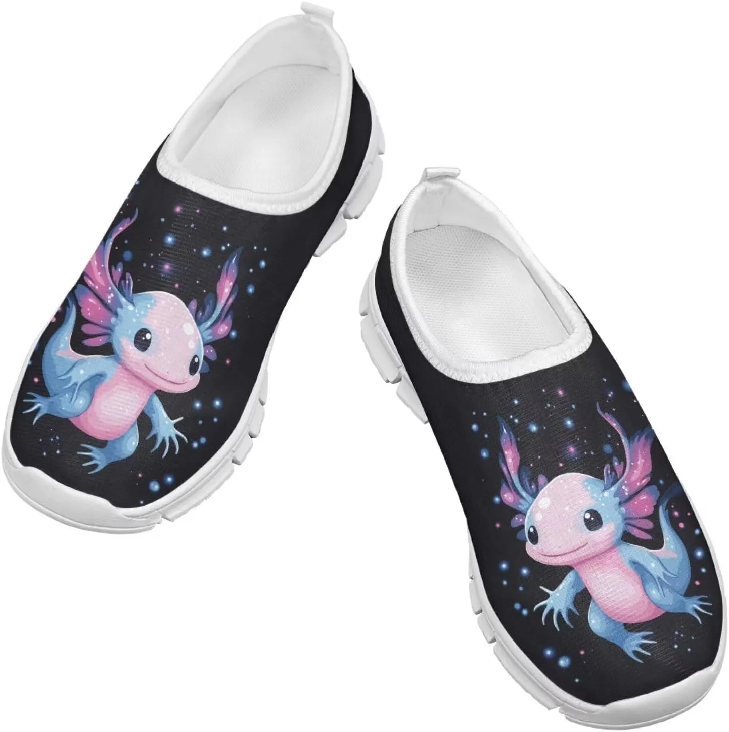Casual Breathable Mesh Shoes Boys Girls Slip On Sneakers