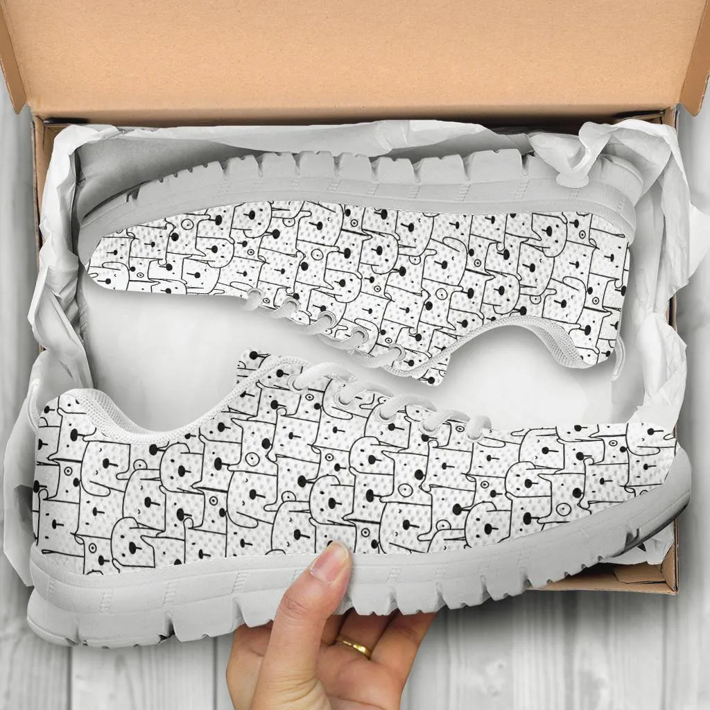 Comic Dogs -  Women's Sneakers