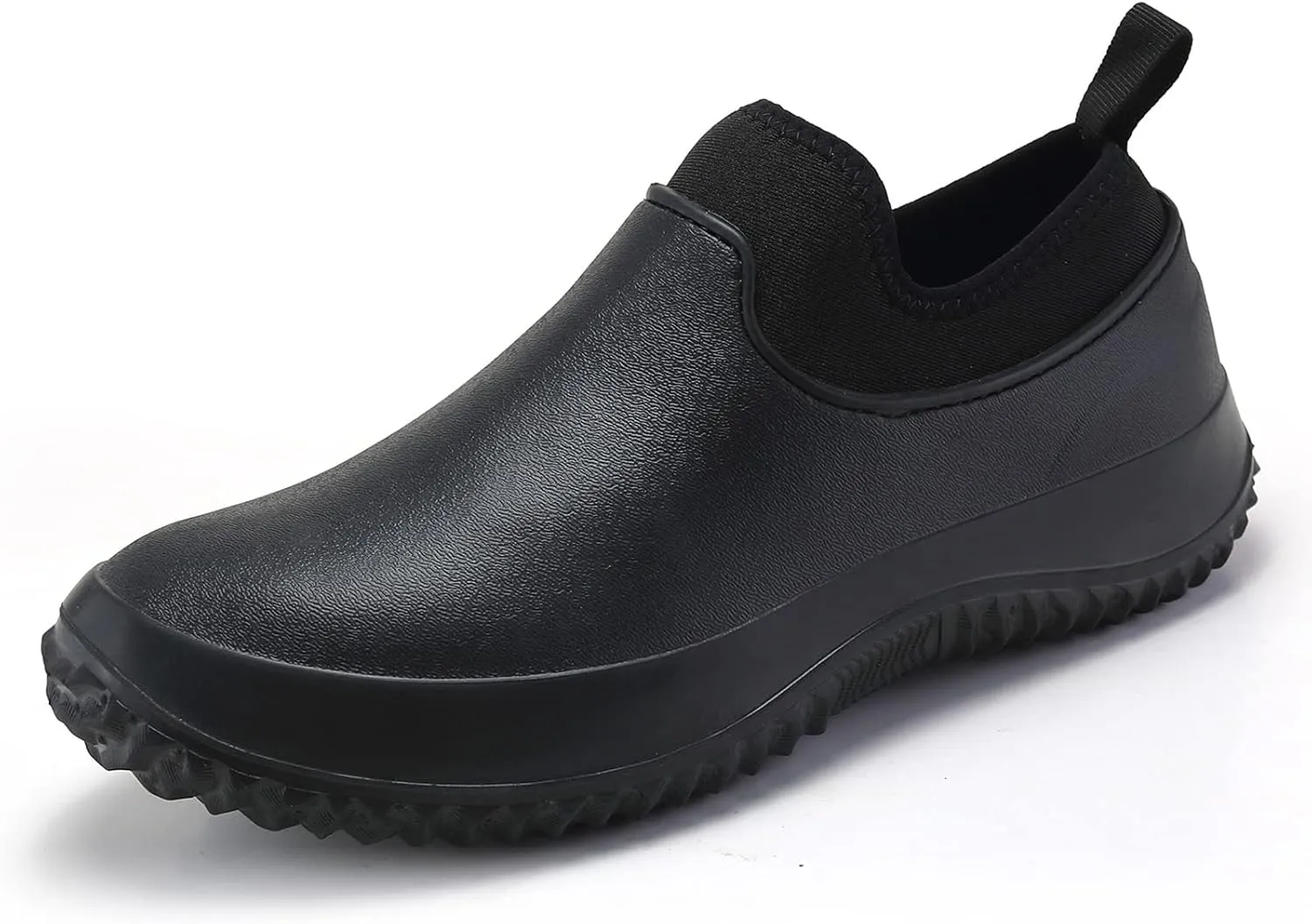 FLIOZY Chef Shoes Men's Non Slip Waterproof Work Shoes Women's Professional Comfort Nursing Shoes Garden Shoes for Hospital Garden Kitchen Unisex Black 39