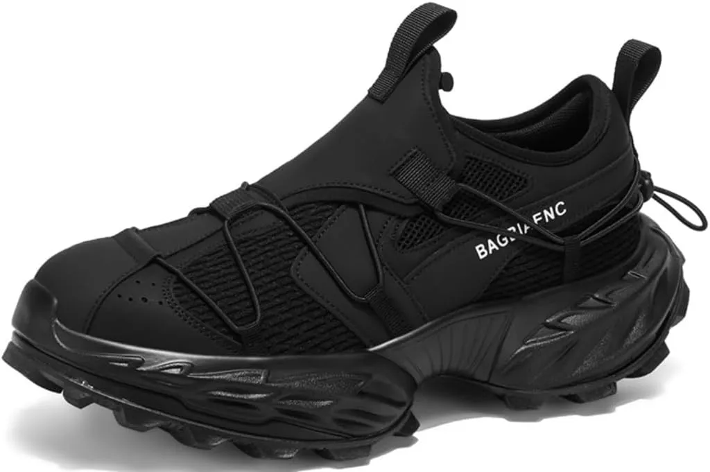 Four Seasons Comfortable Casual Athletic Shoes Mesh Walking Sneakers for Men Walking Shoes Chunky Platform Sneakers