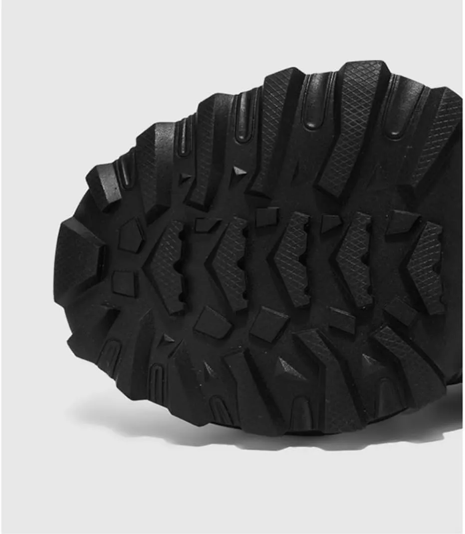 Four Seasons Comfortable Casual Athletic Shoes Mesh Walking Sneakers for Men Walking Shoes Chunky Platform Sneakers