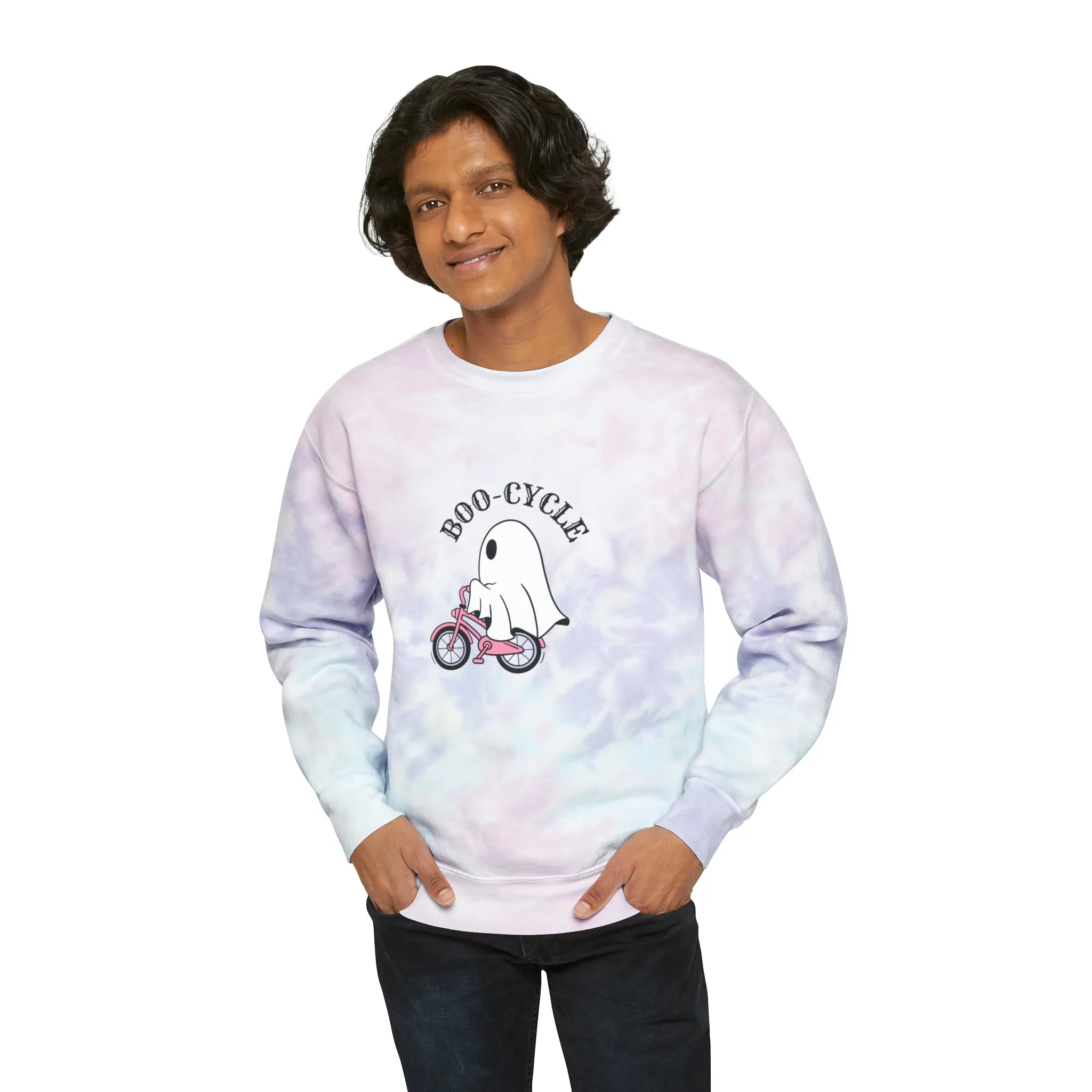 Halloween Sweatshirt, Ghost BooCycle Shirt, BooJee Shirt, Spooky Ghost Shirt, Spooky Season Ghost Sweater, Spooky Vibes Top, Halloween Gift