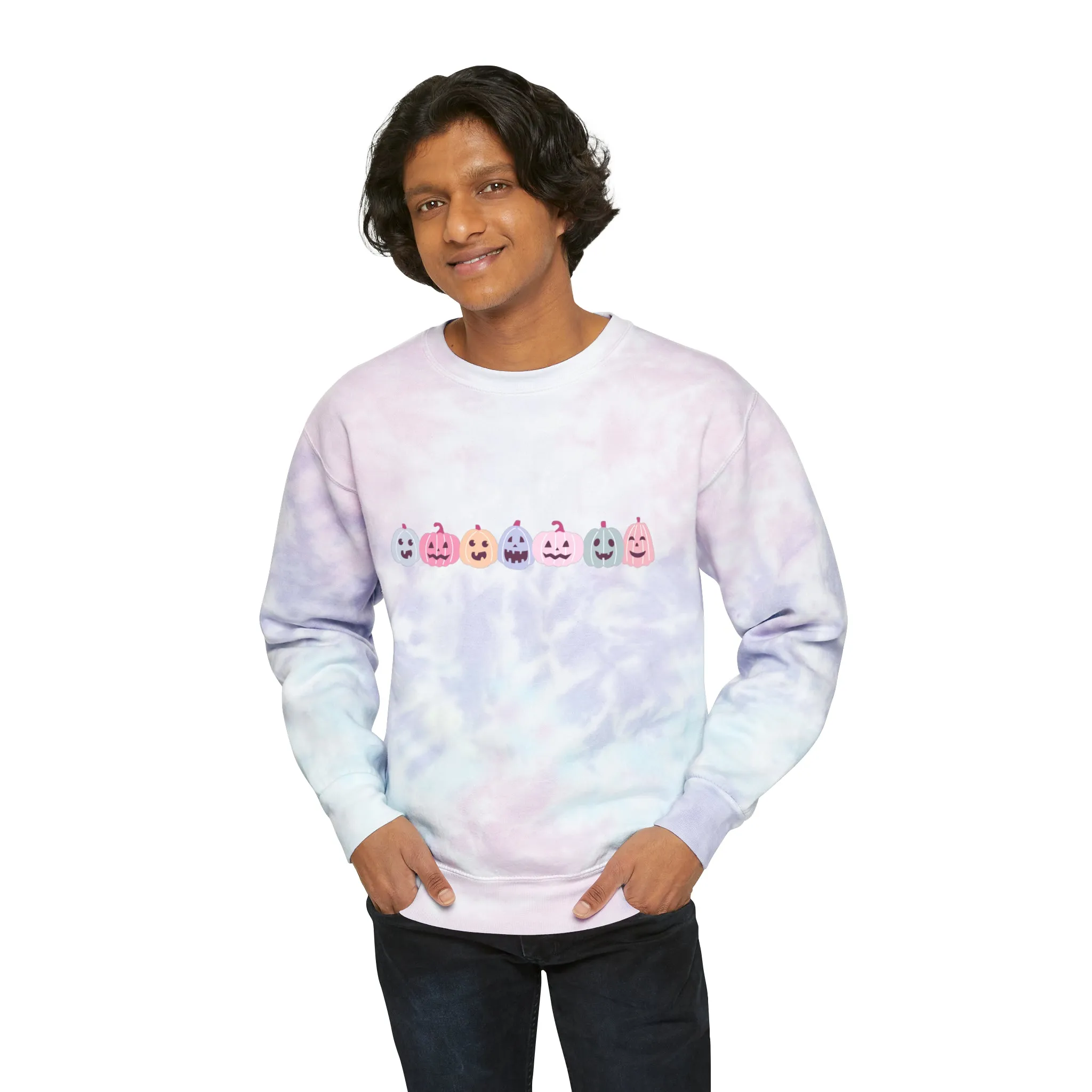 Halloween Sweatshirt, Pumpkin Sweater, Pumpkin Sweatshirt, Spooky Season Sweater, Spooky Vibes Shirt, Pastel Halloween Sweater, Pink Pumpkin