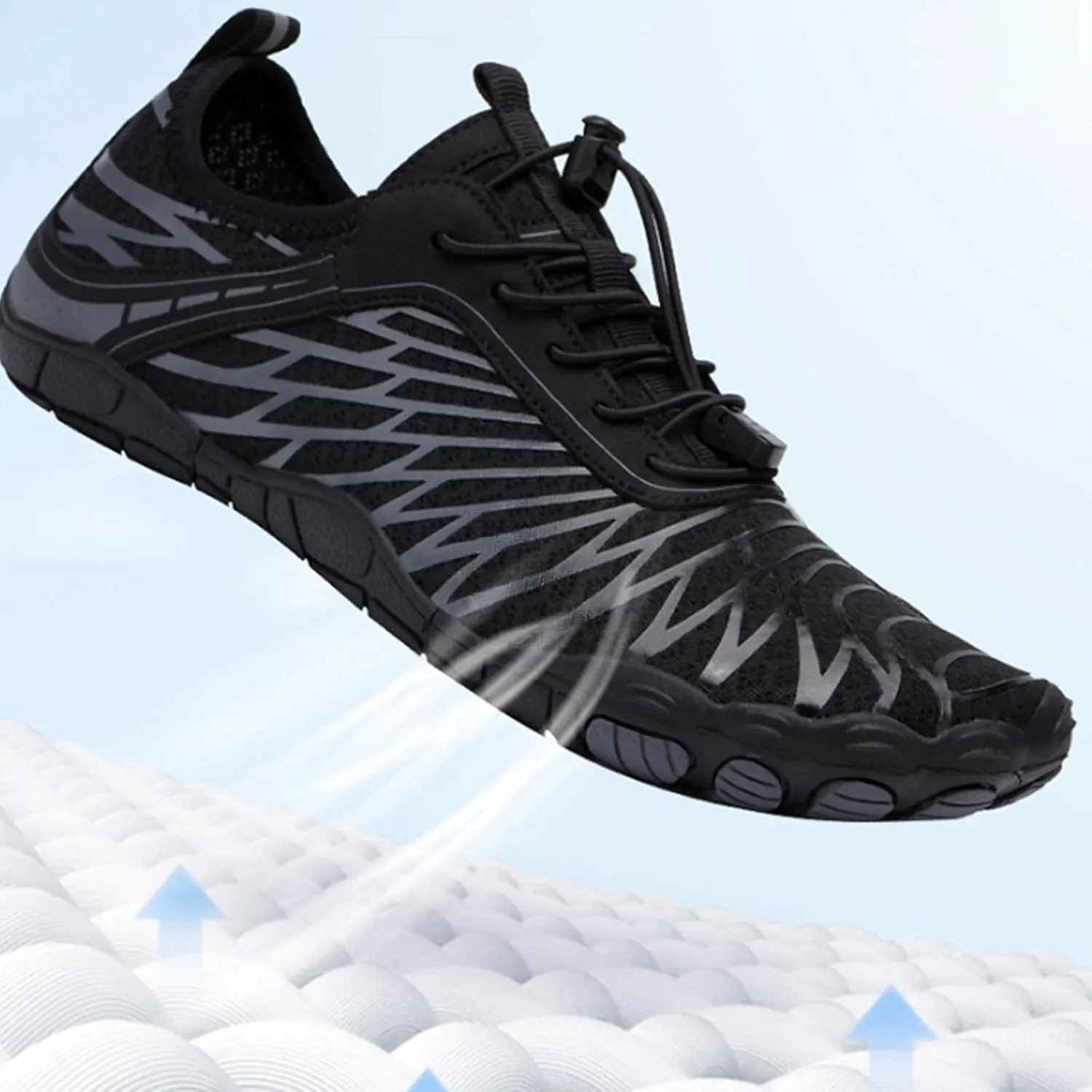 Hike Shoes for Women Men Pro Barefoot Shoes with Wide Toe Box Healthy & Non-Slip Barefoot Shoe Unisex Outdoor Footwear Vitality Hiking Athletic Sneakers