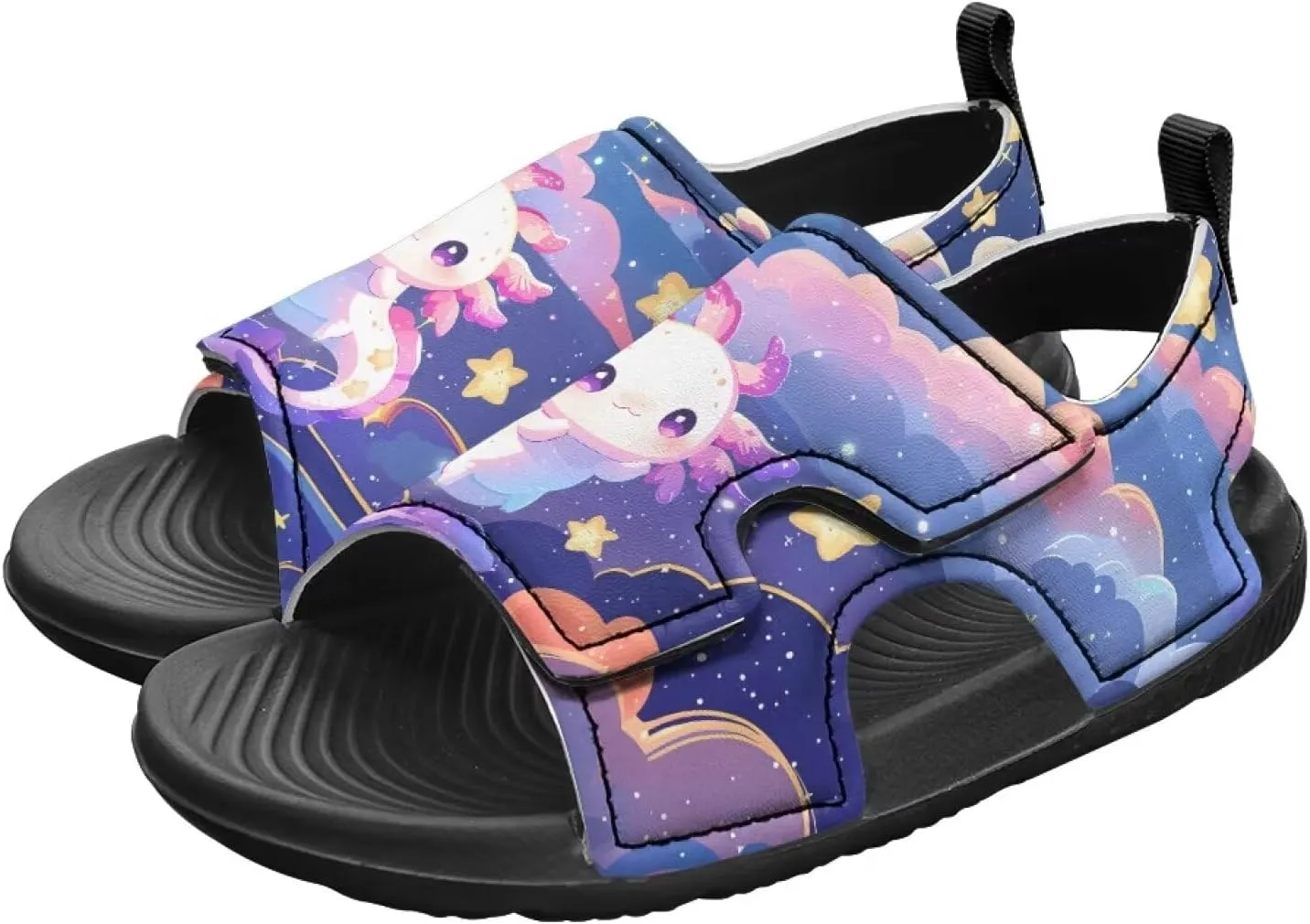 Kids Sandals Boys Summer Sport Hiking Sandals Leather Toddler Beach Water Shoes for Girls Cat Slides