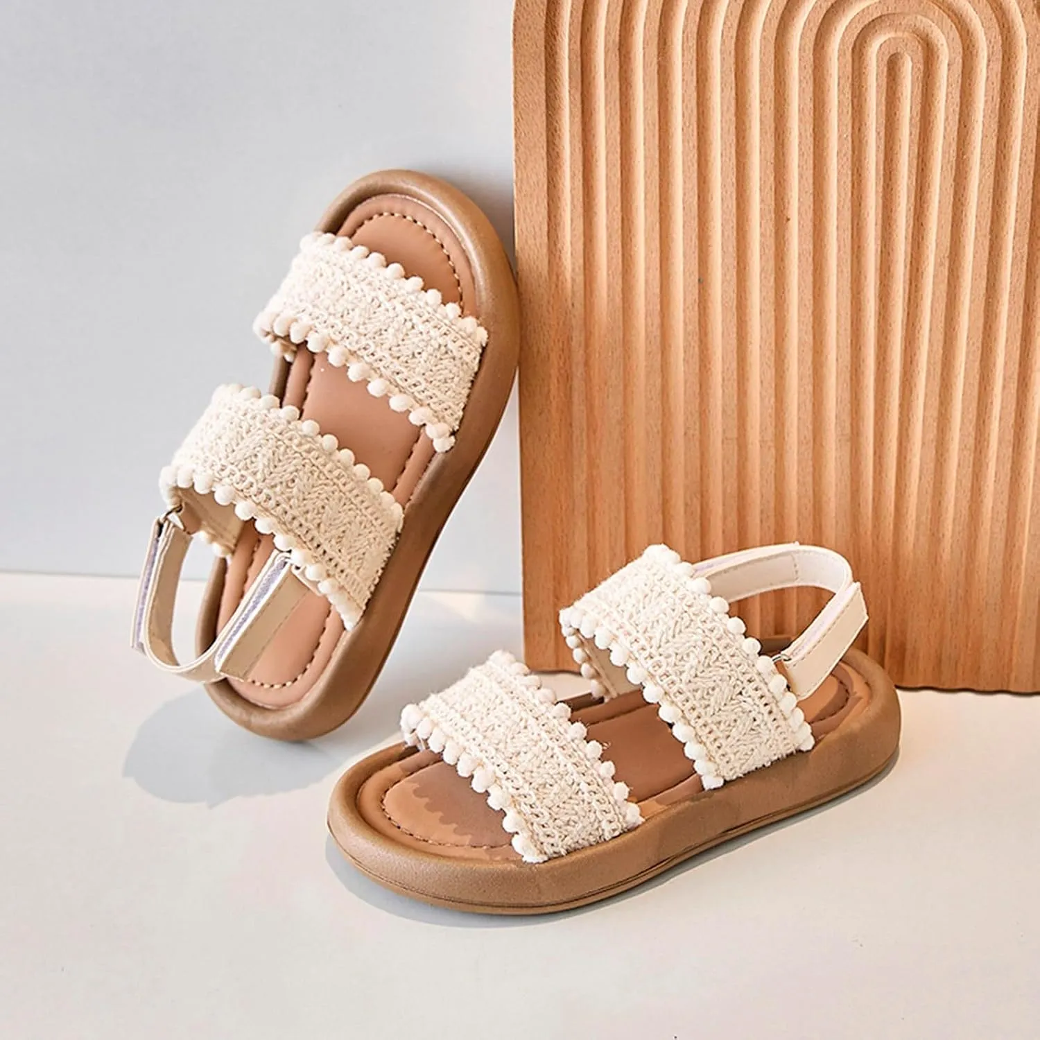 Kids' Sandals Summer Girls' Big Kids' Beach Shoes Girls' Soft Soled Casual Shoes for Boys' Sandals for Little