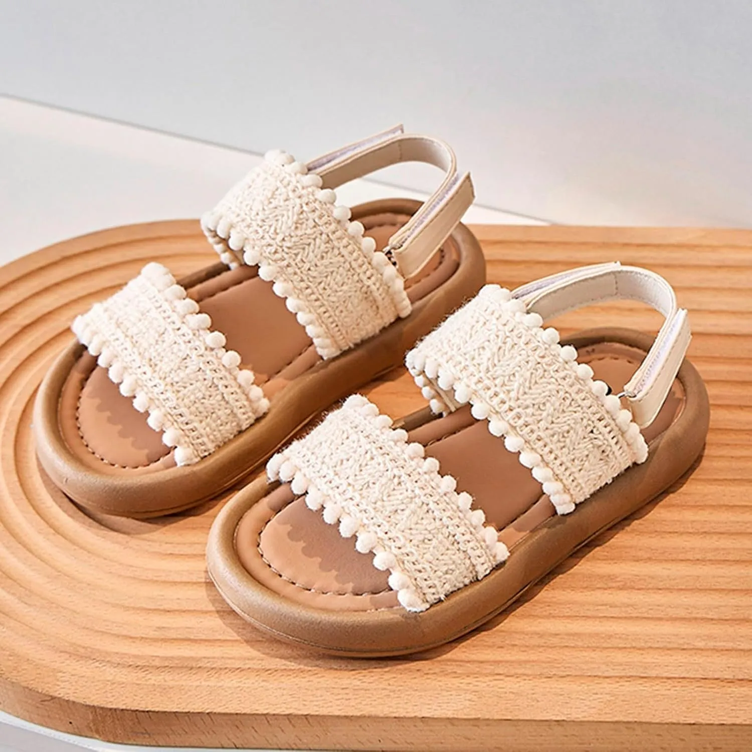 Kids' Sandals Summer Girls' Big Kids' Beach Shoes Girls' Soft Soled Casual Shoes for Boys' Sandals for Little