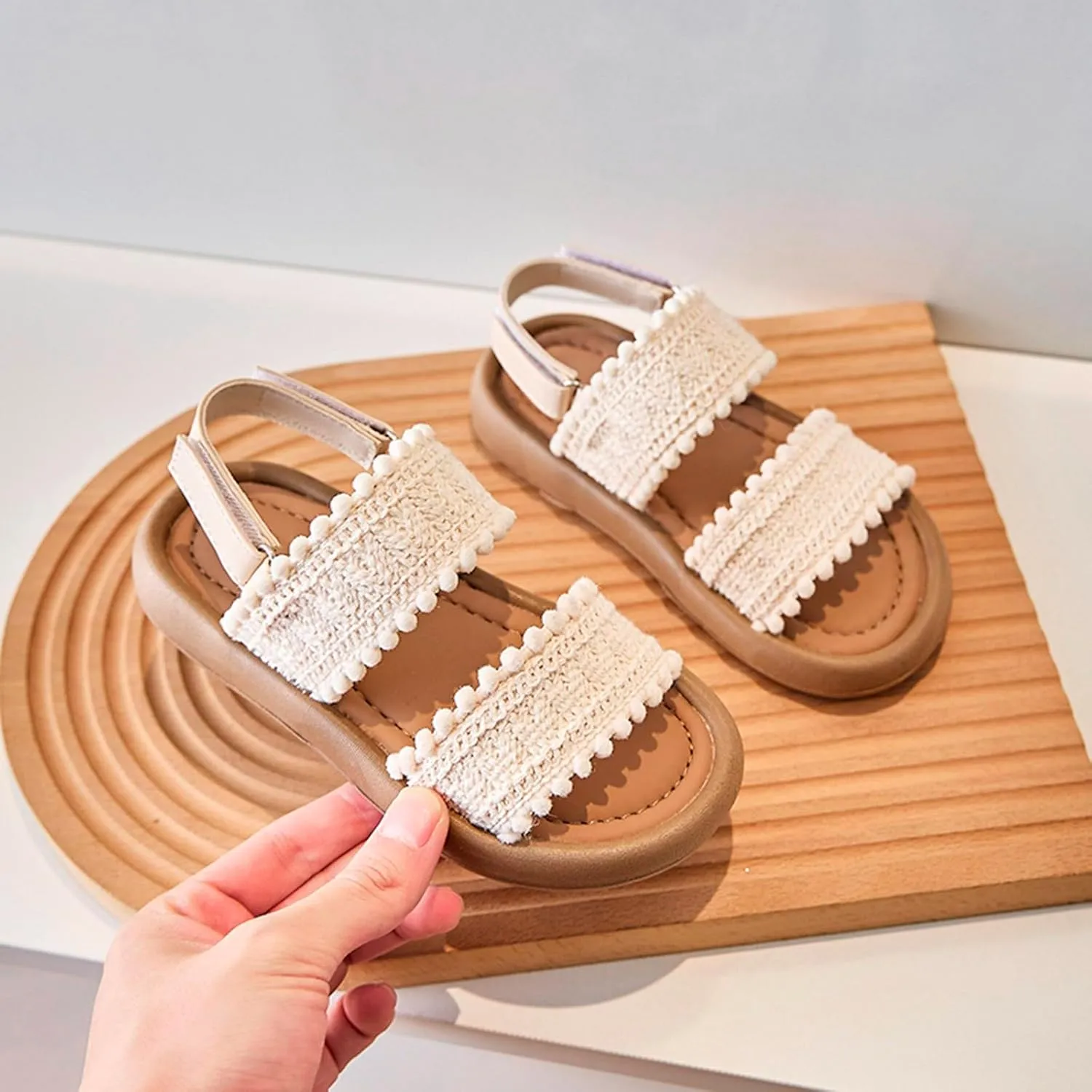 Kids' Sandals Summer Girls' Big Kids' Beach Shoes Girls' Soft Soled Casual Shoes for Boys' Sandals for Little