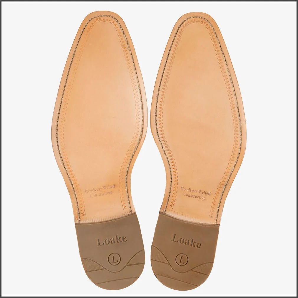 Loake Imperial Sand Suede Penny Loafer--