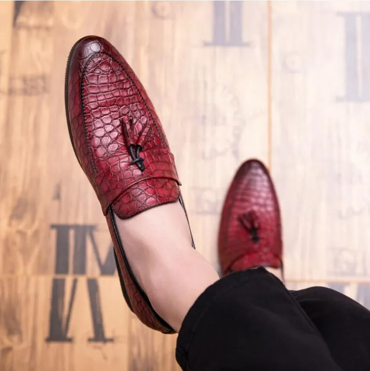 Men Comfortable Gentleman Business Fashion Pointed Dress Men Shoes