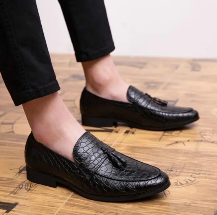 Men Comfortable Gentleman Business Fashion Pointed Dress Men Shoes