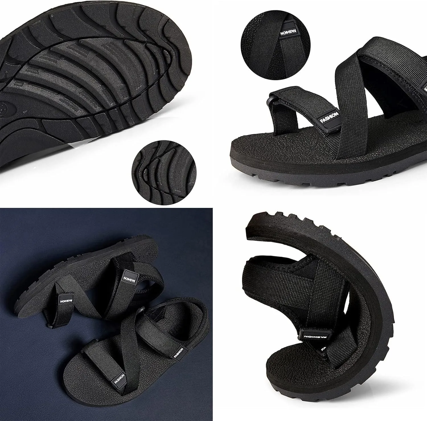 Mens Beach Sandals Slides for Men Sandals for Summer Beach Water Shoes Men's Water Sandals Summer Outdoor