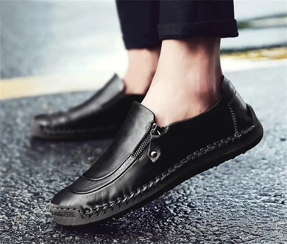 Men's Casual Shoes Slip On Loafers Comfortable Lightweight Men's Walking Shoes Non Slip Durable Flats