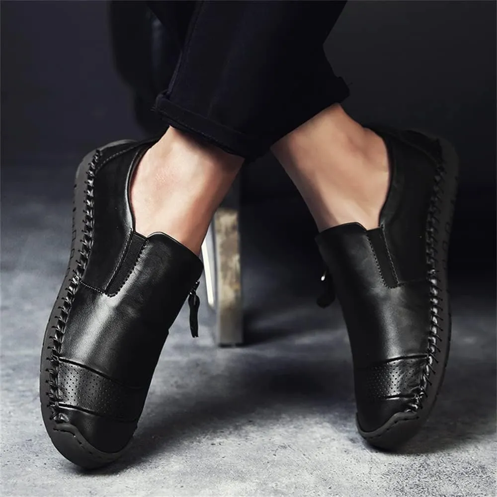 Men's Casual Shoes Slip On Loafers Comfortable Lightweight Men's Walking Shoes Non Slip Durable Flats