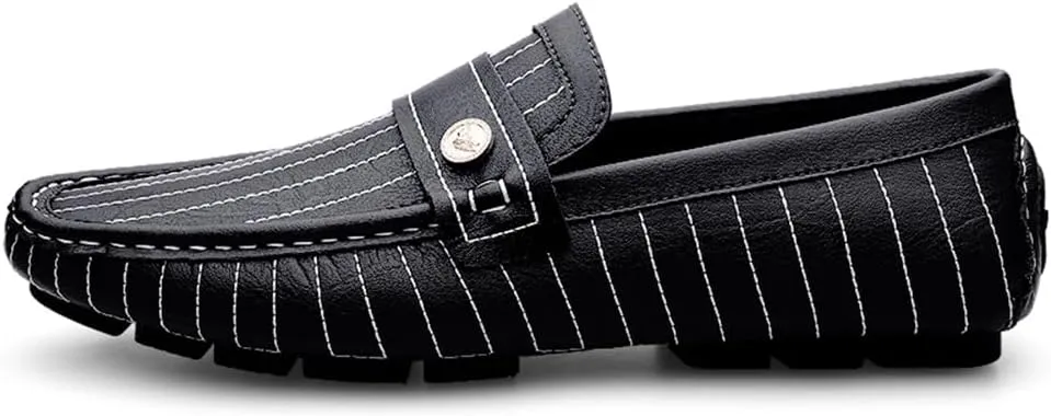 Men's Loafers Casual Shoes Slip on Driving Loafers Penny Loafers Soft Light-Weight Flats Boat Shoes with Rubber Sole