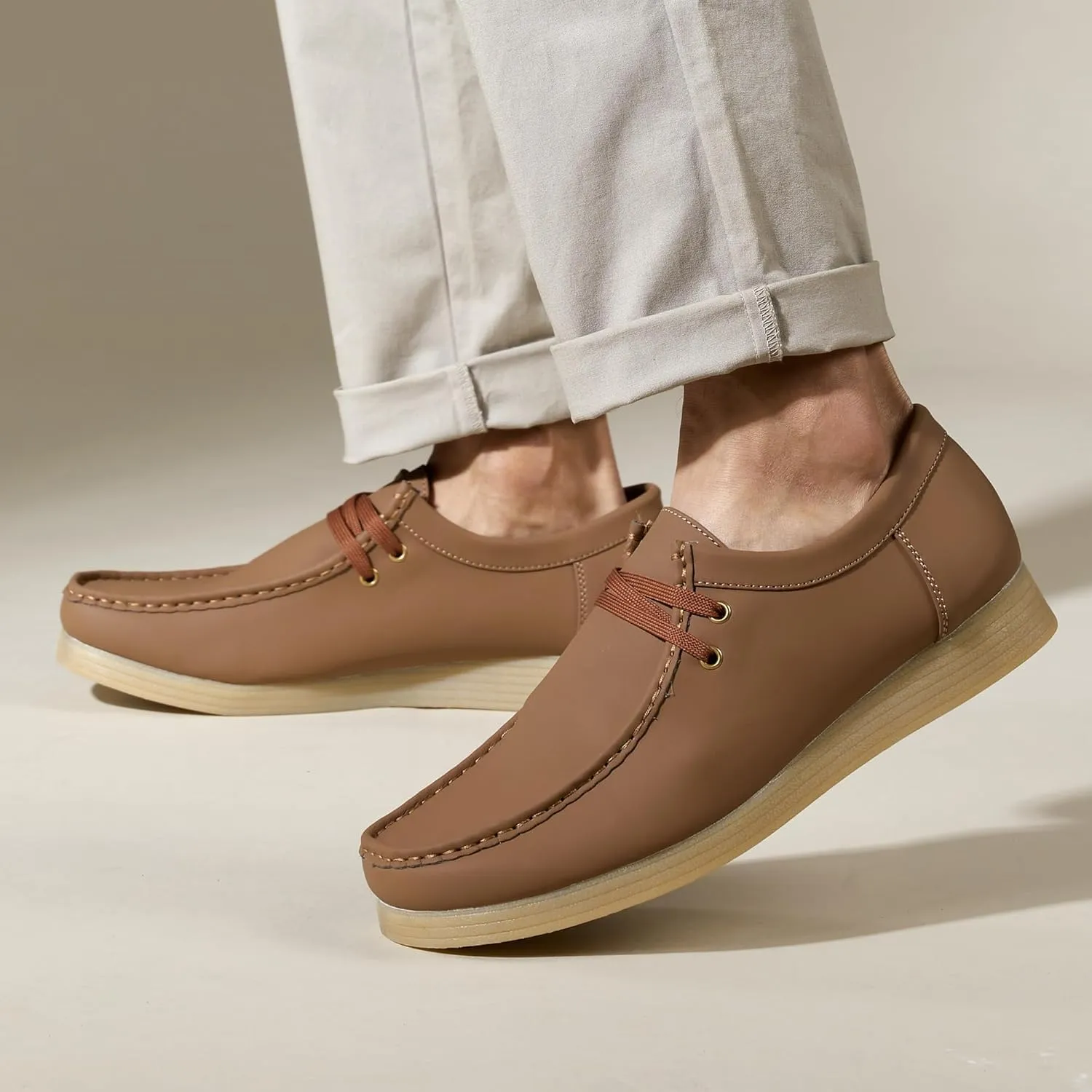 Men's Loafers Shoes Low Top Comfortable Breathable Casual Walking Shoes Minimalist Style Lightweight Non Slip Classic Business Oxford Shoes Golf Sneakers