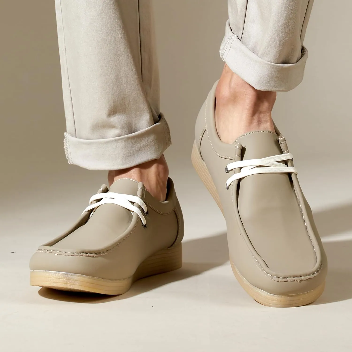 Men's Loafers Shoes Low Top Comfortable Breathable Casual Walking Shoes Minimalist Style Lightweight Non Slip Classic Business Oxford Shoes Golf Sneakers