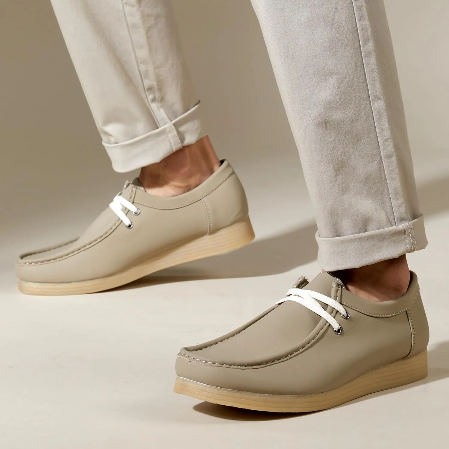 Men's Loafers Shoes Low Top Comfortable Breathable Casual Walking Shoes Minimalist Style Lightweight Non Slip Classic Business Oxford Shoes Golf Sneakers