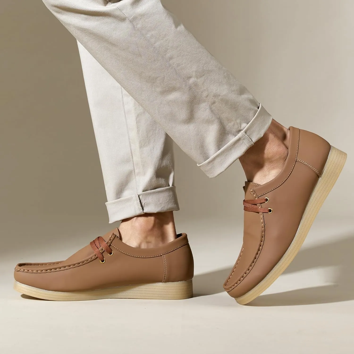 Men's Loafers Shoes Low Top Comfortable Breathable Casual Walking Shoes Minimalist Style Lightweight Non Slip Classic Business Oxford Shoes Golf Sneakers