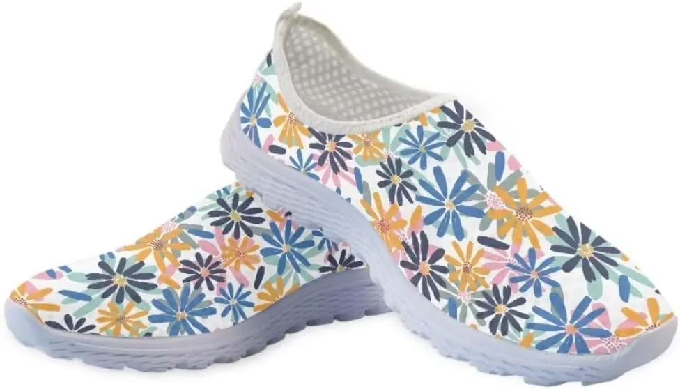 Mens Slip On Shoes Casual Walking Sneakers Mesh Travel Athletic Workout Flat Footwear