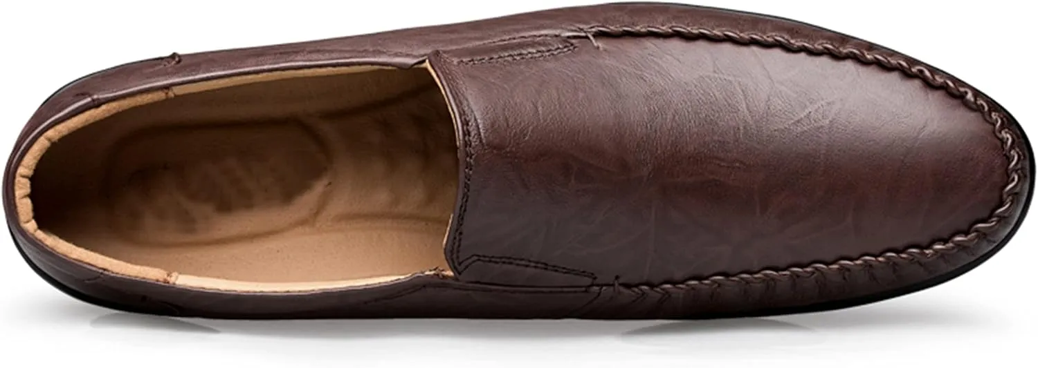 Minishion Boys Mens Casual Shoes Slip on Office Walking Loafers