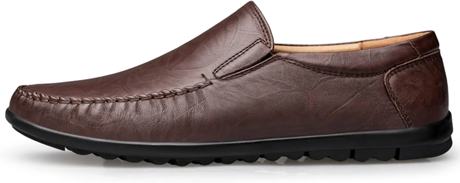 Minishion Boys Mens Casual Shoes Slip on Office Walking Loafers