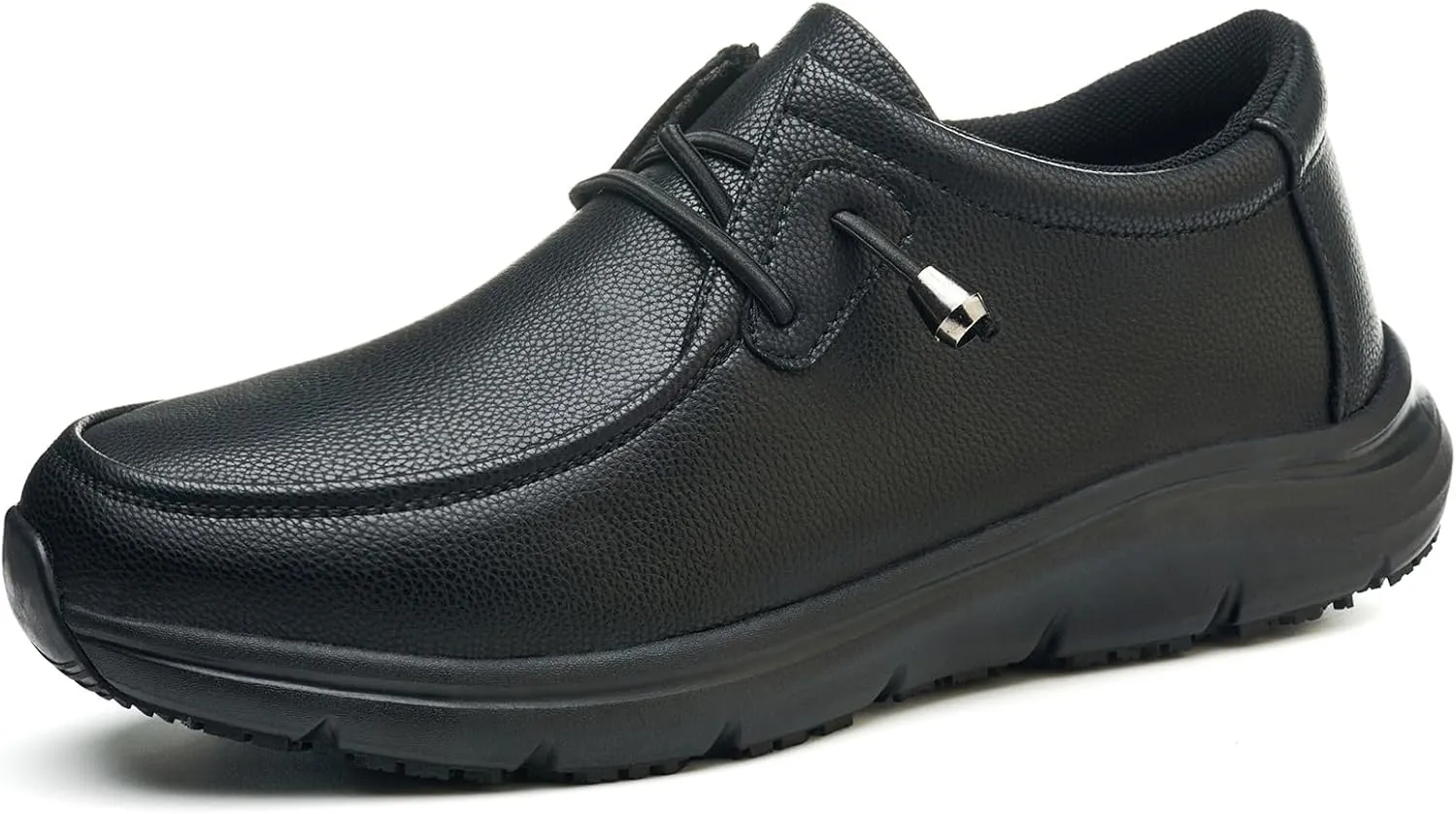 Non Slip Work Shoes for Men Women Waterproof Slip Resistant Shoes Kitchen Chef Restaurant Lightweight Slip on Loafers