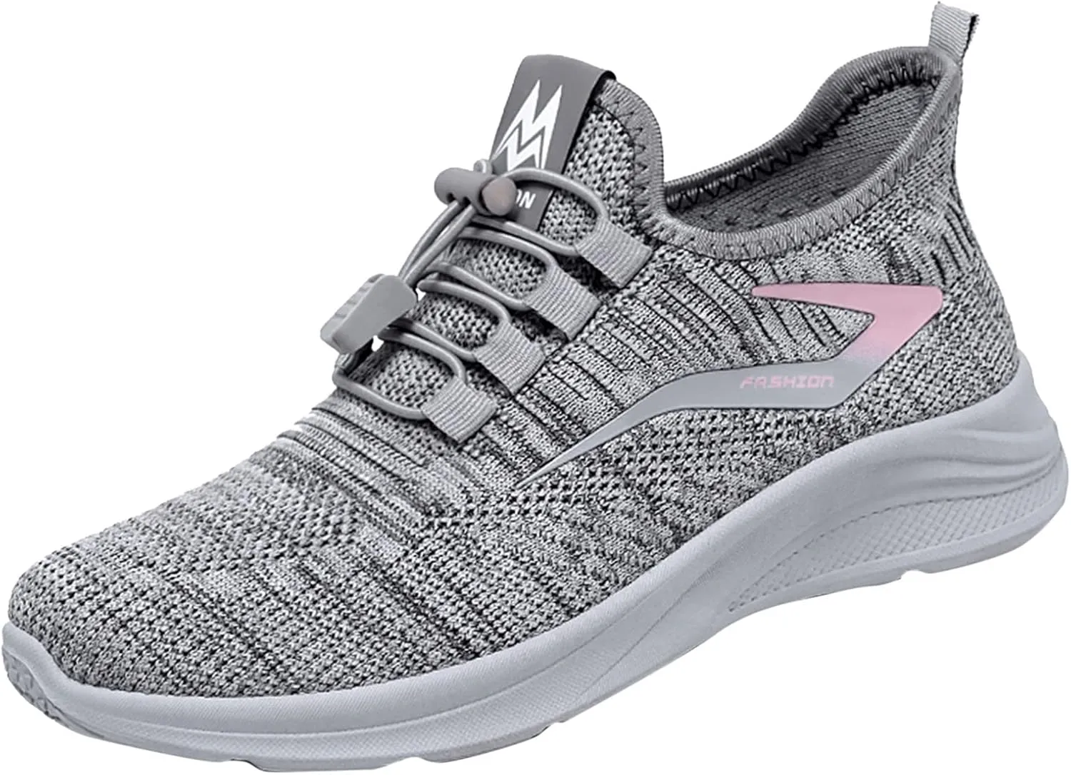 Orthopedic Shoes for Women Fashion Strappy Mesh Knit Walking Sneakers Low Top Comfortable Casual Breathable Walking Shoes