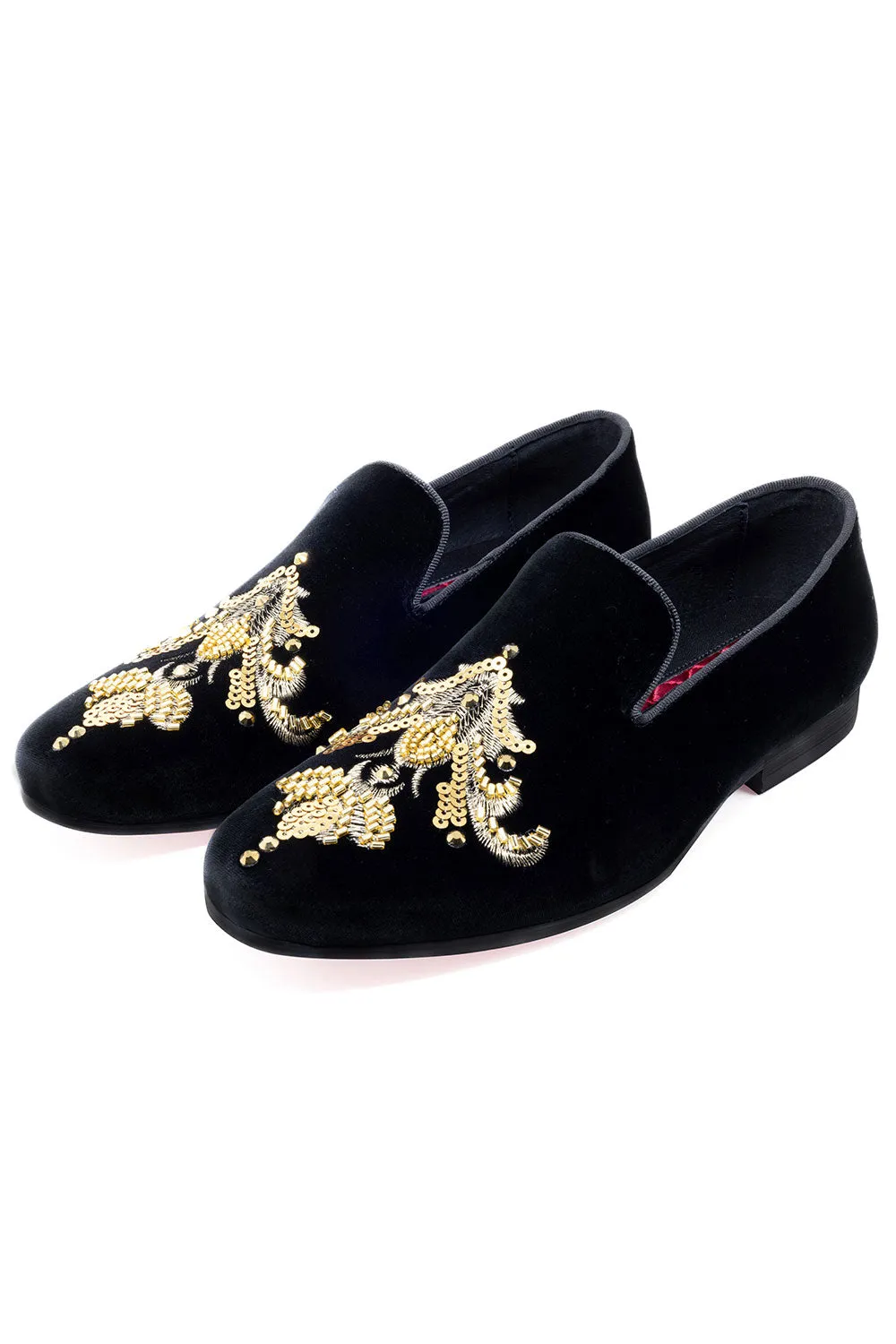 Pearls Mod Slip-On Loafers