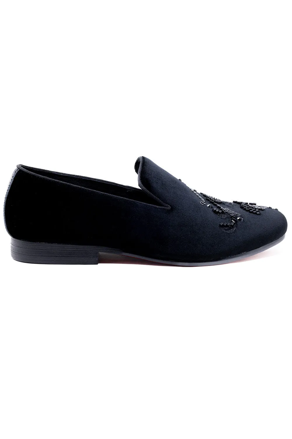 Pearls Mod Slip-On Loafers