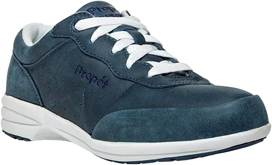 Propet Womens Washable Walker Walking Walking Sneakers Shoes - White