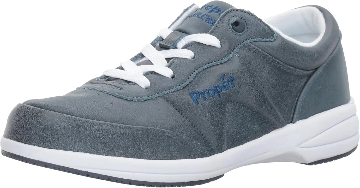 Propet Womens Washable Walker Walking Walking Sneakers Shoes - White