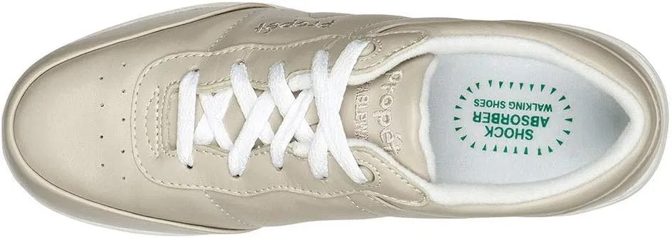 Propet Womens Washable Walker Walking Walking Sneakers Shoes - White