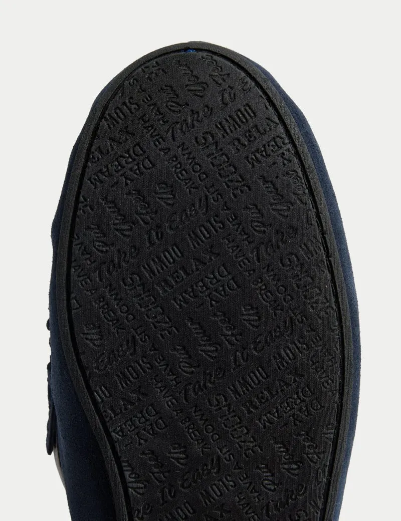 Suede Mule Moccasins