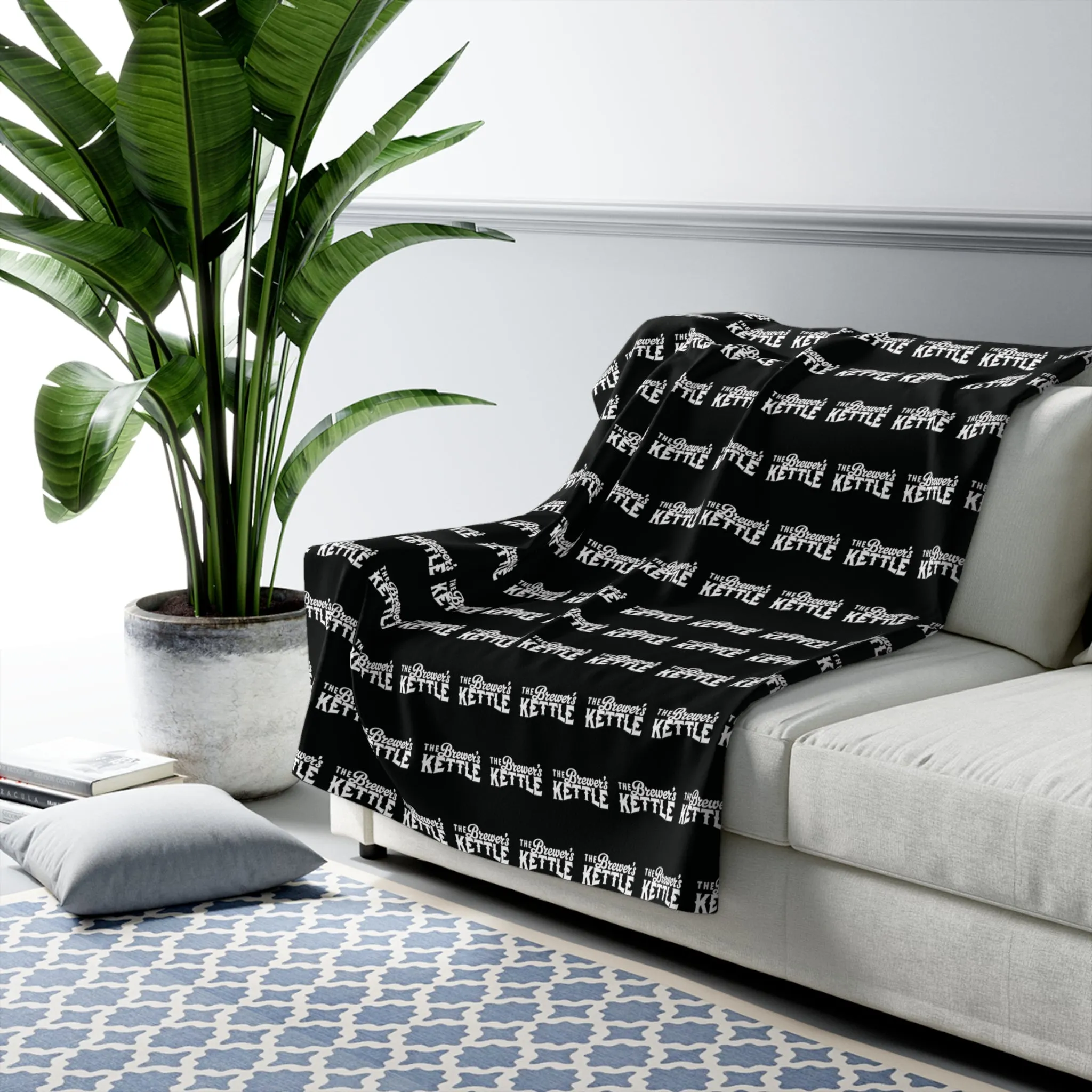 The Brewers Kettle Sherpa Fleece Blanket - Reefmonkey