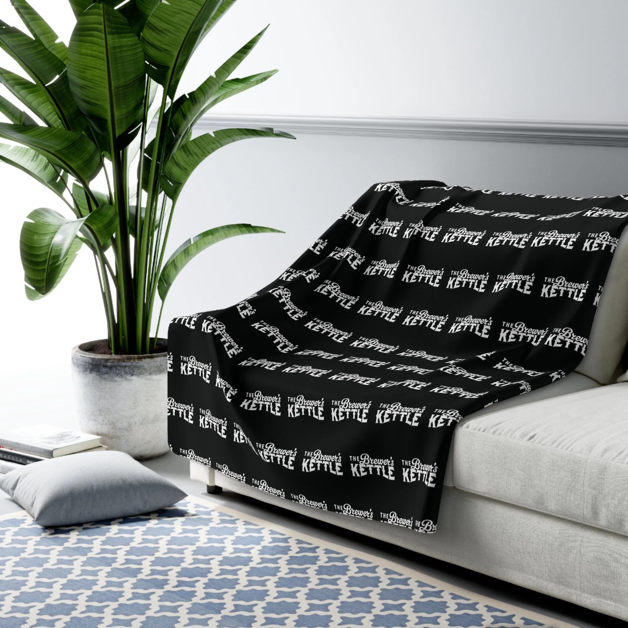 The Brewers Kettle Sherpa Fleece Blanket - Reefmonkey
