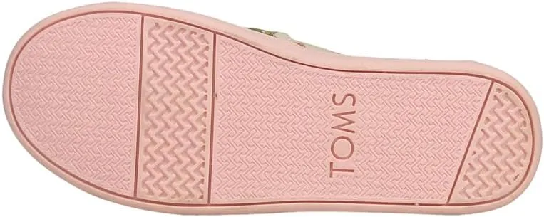 TOMS Kids Boys Alpargata Slip On Casual Shoes - Off White