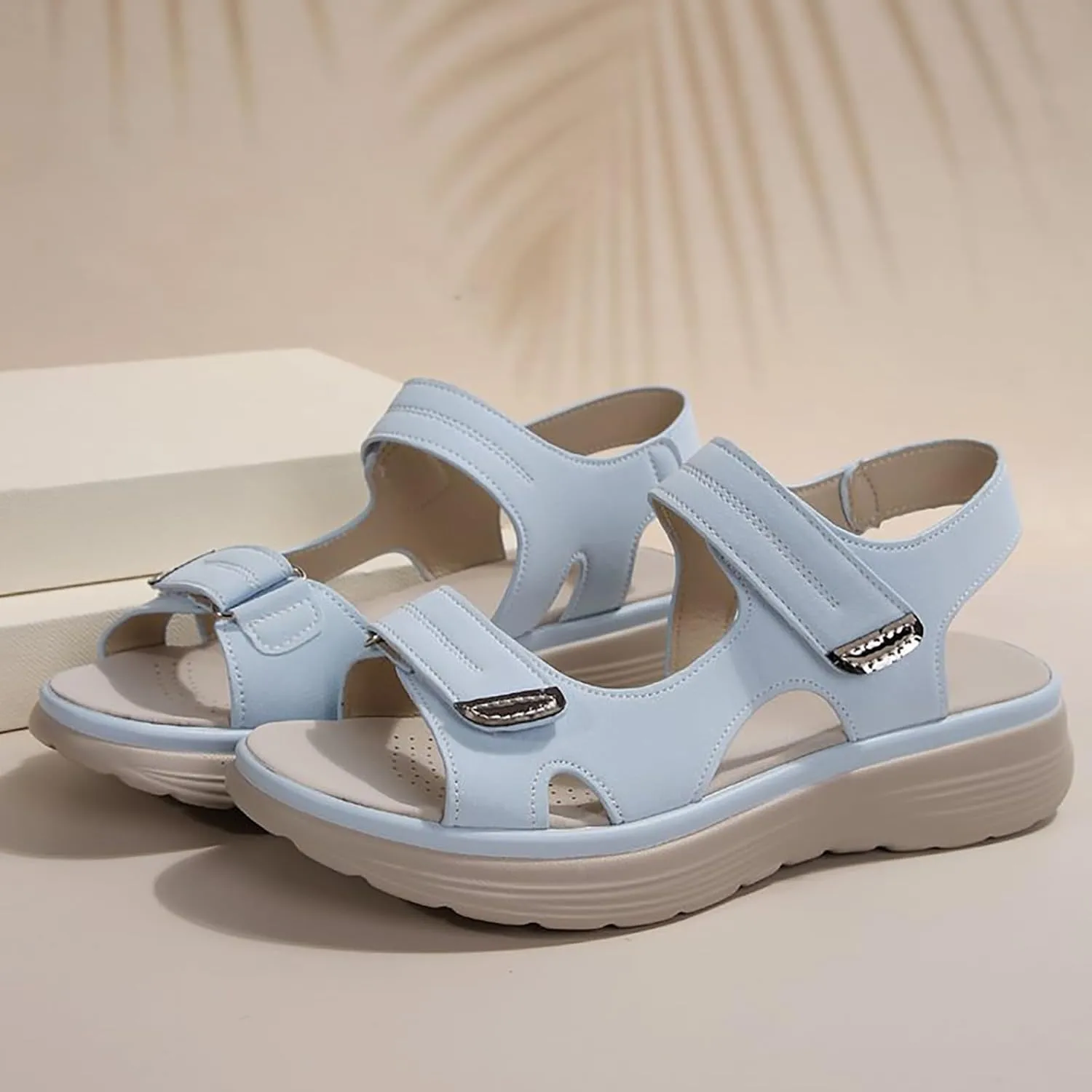Walking Sandals for Women Arch Support Dressy Comfortable Orthopedic Sandals Soft Cushion Foam Sport Sandal Wide Width Dress Shoes Recovery Athletic Travel Summer Shoes